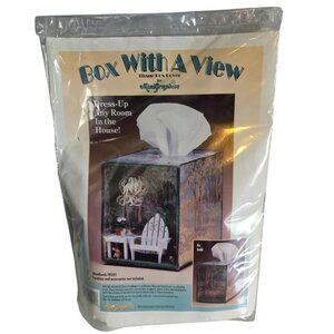 NWT Box With a View Craft Project Outdoor Scene Woodlands TB201